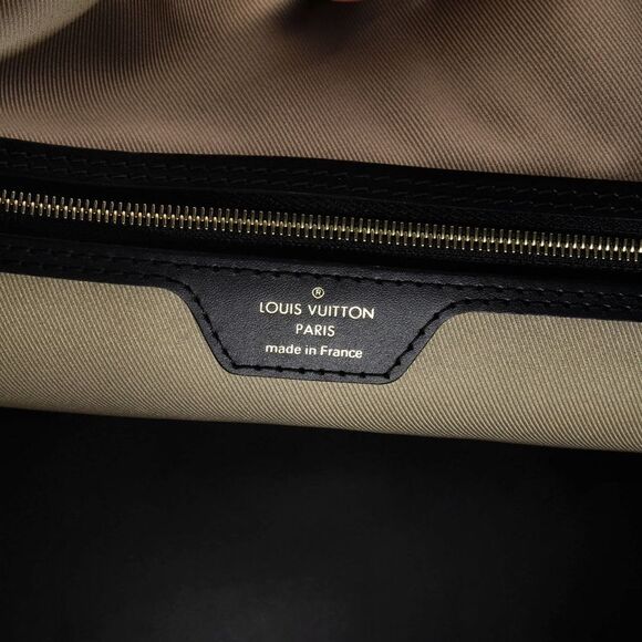 Louis Vuitton Neverfull NM Tote Monogram Giant Embroidered Cotton MM Neutral - Picture 7 of 8